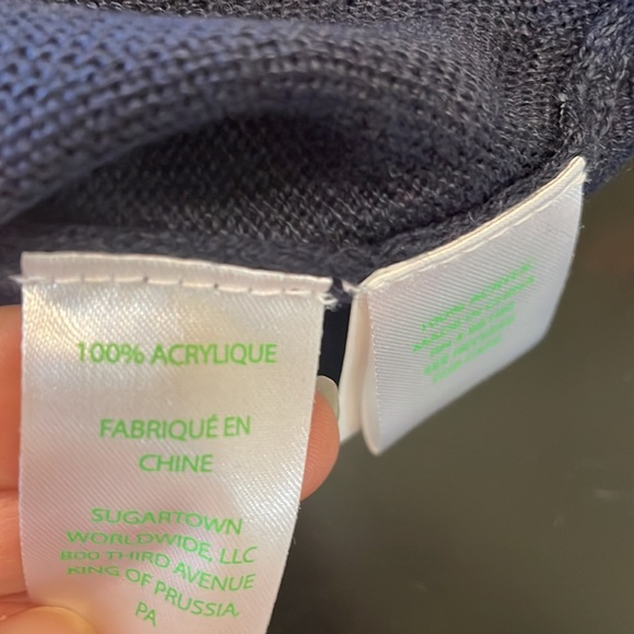 Lilly Pulitzer lightweight 3/4 sweater w bell sleeves & Pearl accent Never worn - Picture 8 of 8